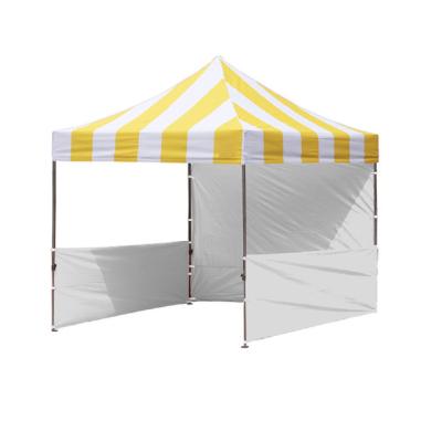 China KK 10x10' sidewalls pop up awning stripe cheap trade show tent for sale