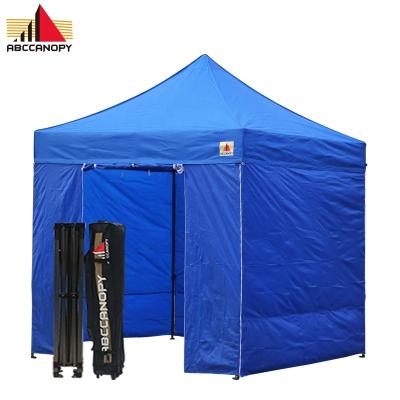 China Zipper Door 10x10ft Pop Up Folding Shelter Canopy Outdoor Car Amazon Hot Selling Canopy for sale