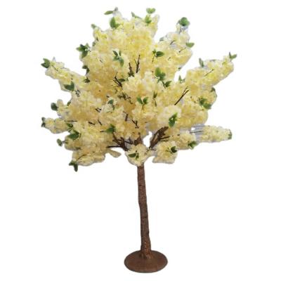 China Eco-friendly high quality artificial cherry blossom tree centerpiece for wedding table decoration for sale