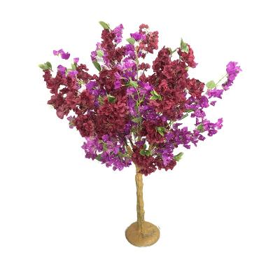 China GSCT004 Tree Decoration Tree Centerpiece Artificial Bougainvillea Flower Tree Customized Eco-friendly Hot Selling Customized for sale