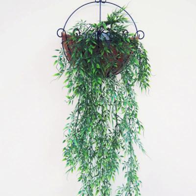 China Plants Eco-friendly High Quality Artificial Vine Leaf Ivy Hanging Garland For Wedding Wall Decoration for sale