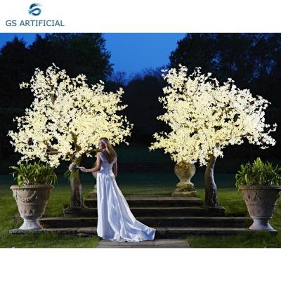 China Eco-Friendly Artificial Led Cherry Blossom Trees Street Lights for sale