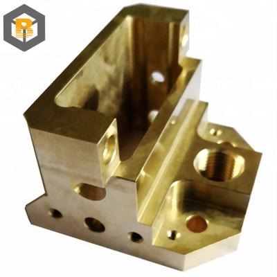 China Custom by 2D/3D/drawing CNC Machined Brass Turning Machine Part for Metal Processing for sale