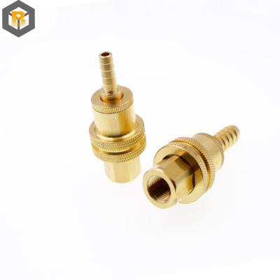 中国 オーダーメイド金属鋳造 M CNC Brass ターニングパーツ 製造 Brass クープリングマシン パーツ 販売のため