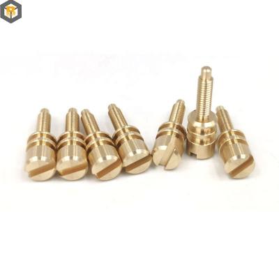 China High Precision Customized CNC Machining Parts For Lathe Turning In Brass Alloy Material for sale