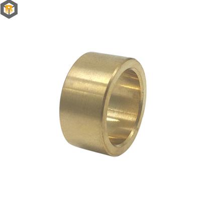 Κίνα Σύνθετο Custom-Made Brass Shaft Collar Brass Bushings Precision Brass CNC Machine Μέρος προς πώληση