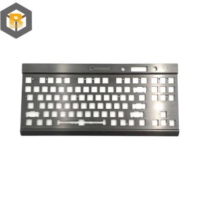 China Custom by 2D/3D/drawing Brass Aluminum Mechanical Keyboard CNC Precision Machining Part for sale