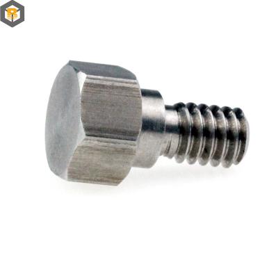 China Special Fasteners BY-0513 Stainless Steel Custom Shoulder Screw with Polishing Finish for sale