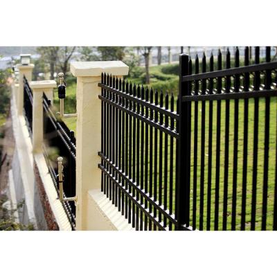 China Easily Assembled Good Quality Steel Gates Fencing Steel Tubular Fence Steel Fence for sale