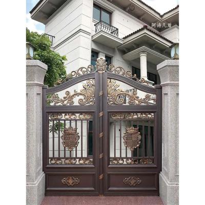 China Easily Assembled Made In China Driveway Sliding House Barrier Gates Aluminum Gate for sale