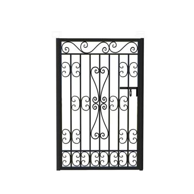 China Hot Selling Luxury Single-Iron-Door Easily Assembled Iron Door New Style Doors Beautiful for sale