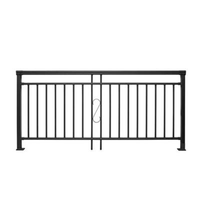 China Modern professional factory luxury forged iron steel fence designs for balcony for sale