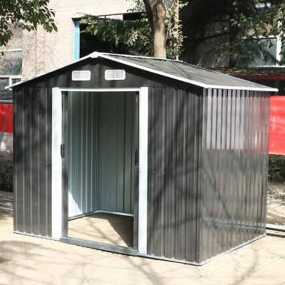 China Easily Assembled Outdoor Waterproof Garden Storage Metal Sheds for sale