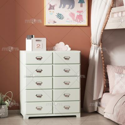 중국 Drawer Design Assembly Living Room Furniture 10 Drawers Stacked Dresser Chest 판매용