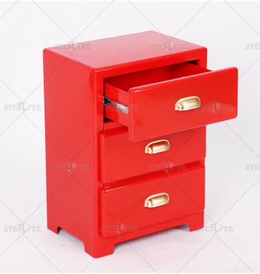 중국 Hit Customized luxury down nightstand bedside chest cabinet vintage industry bedside cabinet nightstand furniture 판매용