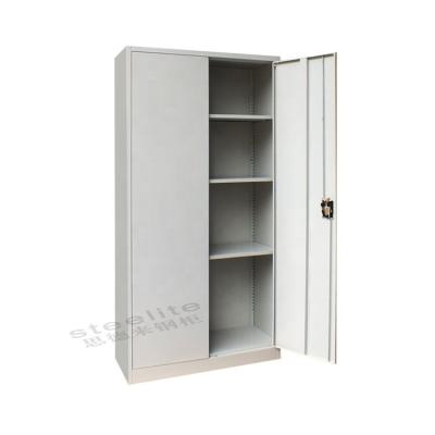 China Knocked Down Office Furniture 2 Door Used Steel Storage Cabinets for sale