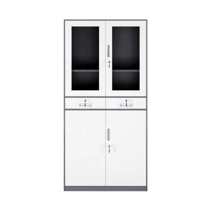 Cina (Size)Adjustable Modern Glass Door Hospital Medicine Cabinet Pharmacy Cabinet in vendita