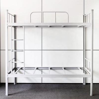 China Double Deck Modern Steel Metal Bunk Beds For Dorm And Military Detachable en venta