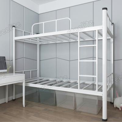 중국 Modern Factory Price Made Steel Single Bed Military Stackable Metal Bed Frame 판매용