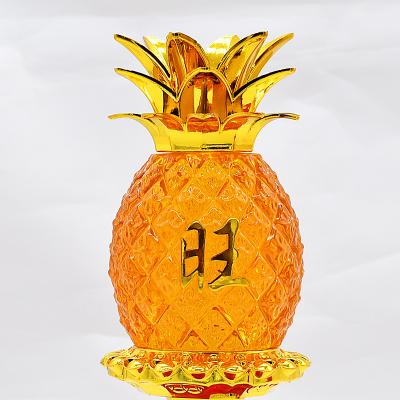 China Luck made in China top quality popular temple decoration plastic pineapple lamps for sale