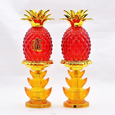 China Top Quality Lucky Sparkle Pineapple Desk Lamp Popular Best Luck Price for sale