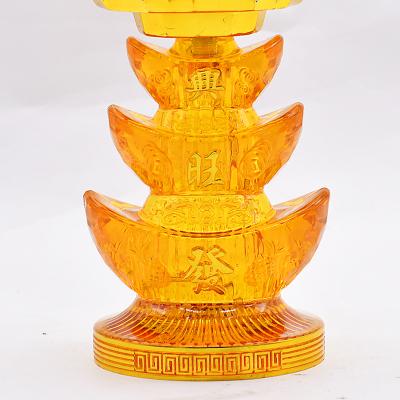 China Best Luck Selling Goods Using Popular Altar Zen Decor Pineapple Table Lamp Buddha Light Table Lamp for sale