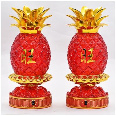 China Luck Factory Sale Widely Used Crafts Various 18 Cm Pineapple Lamps for sale