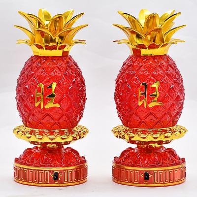 China Hot Sale Cheap Custom Zen Decor Thriving Pineapple Lamps Popular Luck for sale