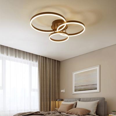 China Outdoor Mounted Bedroom Dining Modern Design Decorative Aluminum Acrylic Led Ceiling Light 62w 82w 94w 120w for sale