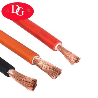 China Industrial Manufacturer Wholesale Copper Conductor Rubber Insulated Welding Cable Leads Copper Welding Cable zu verkaufen