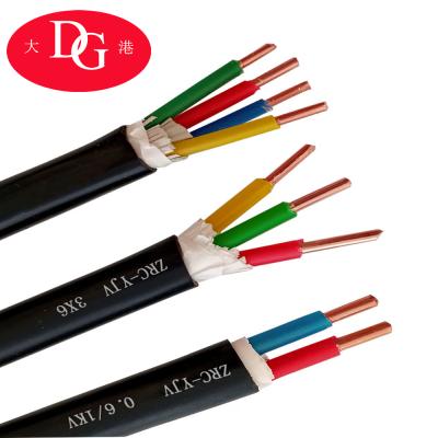 Cina 1.5mm 2.5mm 4mm 0.6/1kv Copper Conductor 6mm Industrial Unarmored Power Cable in vendita