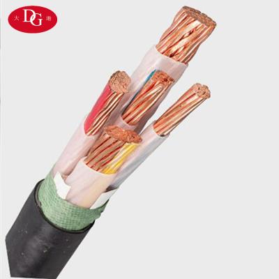 China Industrial 5x50mm2 95mm 5 Core Xlpe Power Cable Copper Core Xlpe Insulated Electric Power Cable for sale