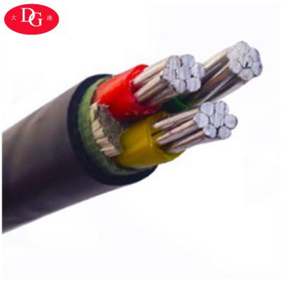 中国 Industrial Flame Retardant AL/XLPE/STA Low Smoke Halogen 3x150mm2 Electric Power Zero Cable 販売のため