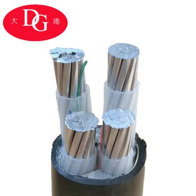 中国 Industrial Low Smoke 0.6/1kv Halogen Free Flame Retardant Electric Power 4C 35mm2 Aluminum Cable 販売のため