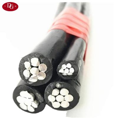 Chine Over 25mm Al 35mm2 ABC Cable 4c PVC Aluminum 95mm ABC Single Core Cable à vendre