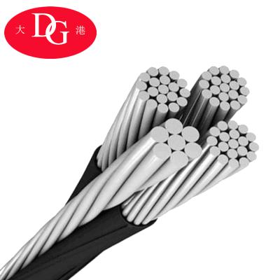 Chine 4 Core ABC Aerial Cable 11kv XLPE Insulated ABC Quadruplex Cable Price à vendre