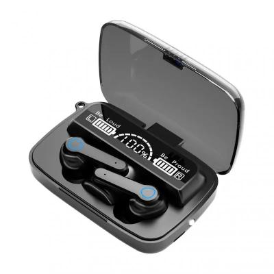 China Viable M19 Earbuds Gaming Headphones Touch Mini Headset LED Digital Display Waterproof M19 TWS 5.1 Radio Wireless Earphone for sale