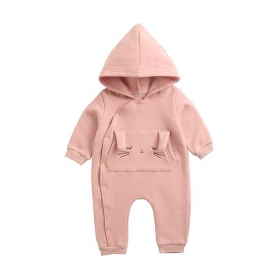 China Fashion Autumn Toddler Baby Boys Girls Long Sleeve Clothing Romper Jumpsuit Rabbit Logo for sale