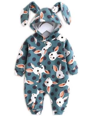 China 2021 Most Good Quality Sensitive Big-eared Children Rabbit Baby Kids Cotton Pajamas Breathable Good Return Product for sale