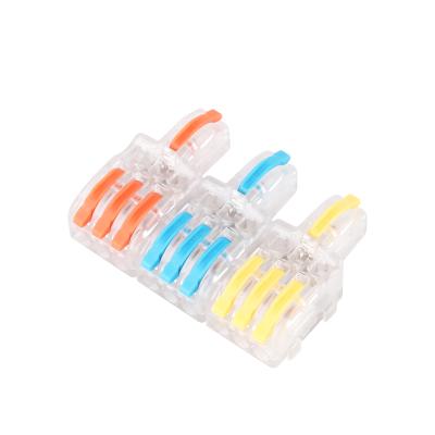 China Wholesale Connecting Wire Sale SPL Quick Plug Wiring Connectors Electrical Terminal Blocks Wire Connector for sale