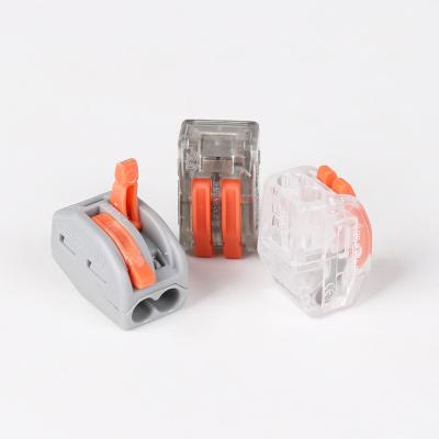 China Fast Wire Connector Wholesale Connector 222-412 Compact Splicing Universal for sale