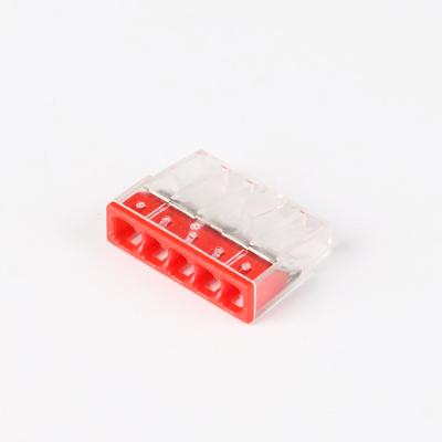 China Connecting Cable 2273-205 For Solid Core Mini Cable Connector Quick Connector Wire Connectors Types for sale