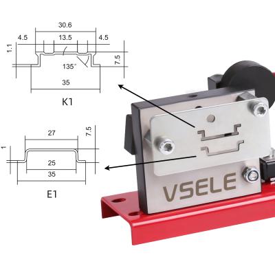 China Din Rail 35mm Din Rail Cutter Cutting With Ruler Easy Cut With Gauge Gauge For 35X7.5mm Din Rail Cutter Tools for sale