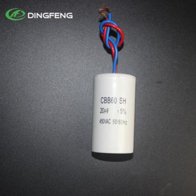 China 450vac cbb60 motor ac / capacitor for 0.5 hp motors for sale