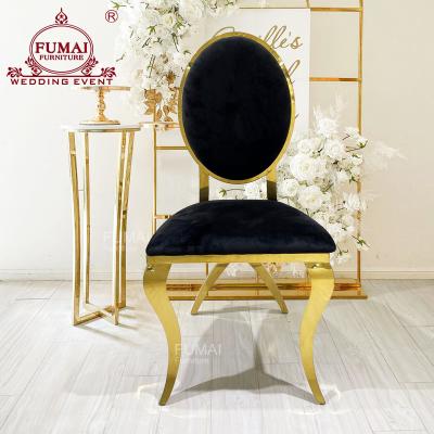 China Wholesale Modern Party Back Around Leather Weeding Chair Weeding Modern Hotel Chair for sale