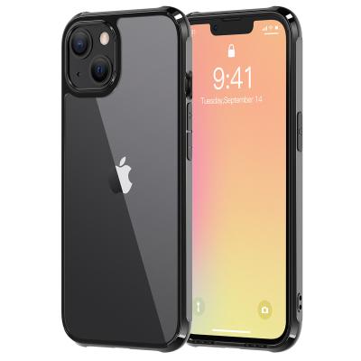 China Shockproof For Iphone 13 Case Clear Shock Proof Slim Armor Back Cover For Iphone 13 pro Max Transparent Case - buy for Iphone 13 pro Max Tp for sale