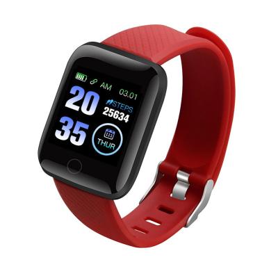 China Hot Selling New Product 116Plus Wifi Smart Watch Men's Women Sports Waterproof Fitness Wristband Android Watch Band for sale