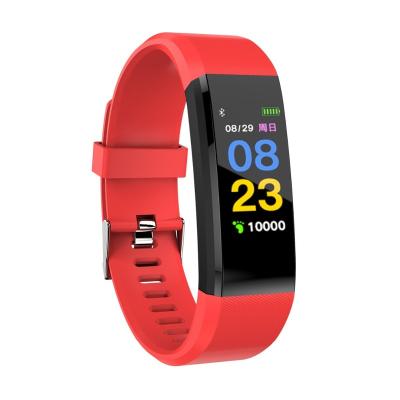 China MP3 Playback Fitness Sport Wristbands 115 Smart Smart Watch Reloj Rate Monitor Watch Smart Band Wristband Plus Smart Heart Tracker for sale