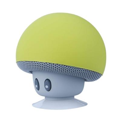 China 2021Factory Mini Mushroom Speake Portable Wireless Stereo Sound Shower Cute Waterproof Speaker For P mobile for sale