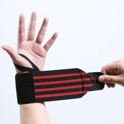 China Durable Gym Wrist Wraps Brace Bodybuilding Wrist Wraps Weight Lifting for sale